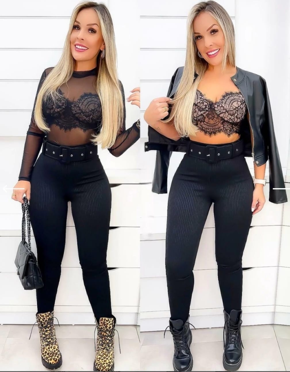 CALÇA CINTO CANELADO